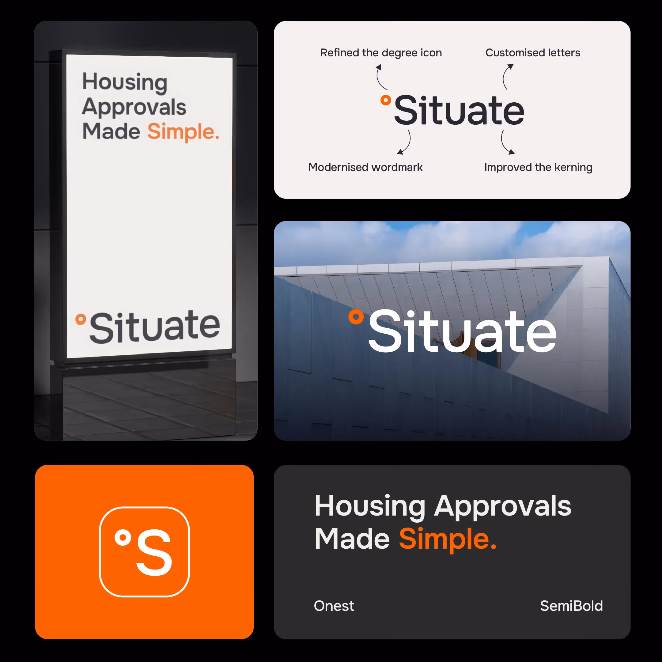 Situate website section highlighting housing approvals made simple visual presentation