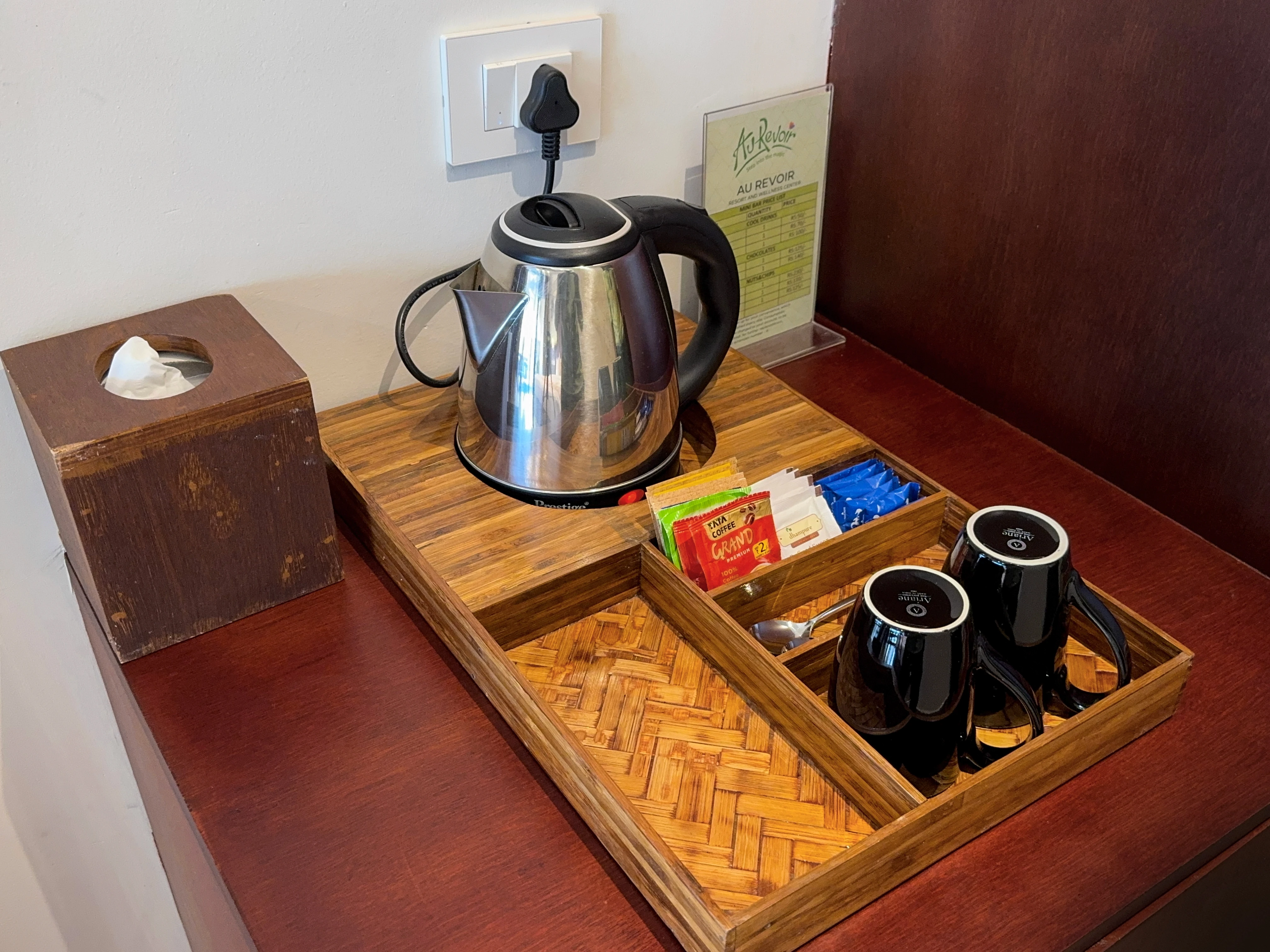 "Unwind in the exclusive indoor pool of our Premium Pool Villa at Au Revoir Wellness Resort – A perfect blend of luxury and serenity.