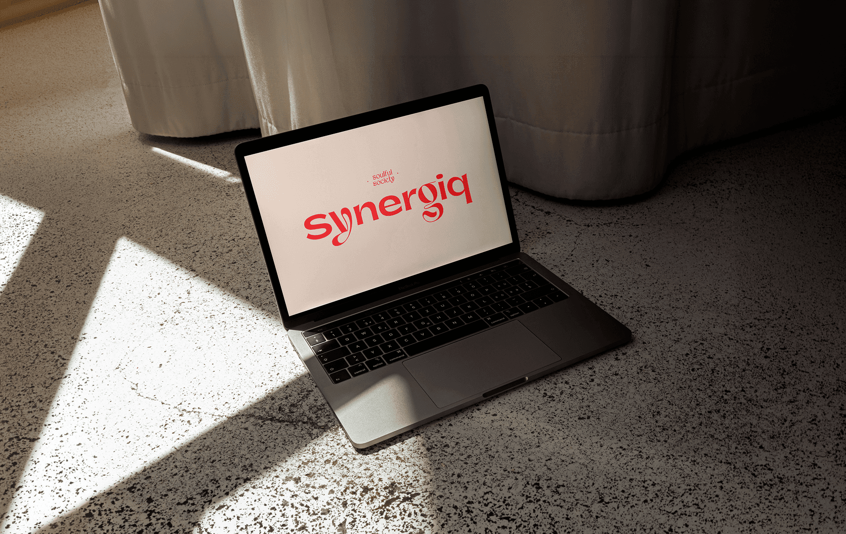Synergiq identity designed to connect women's events and digital community content