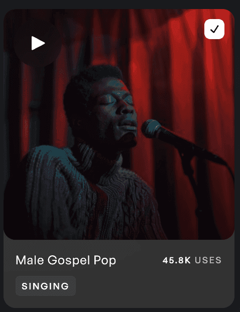 Male Gospel Pop