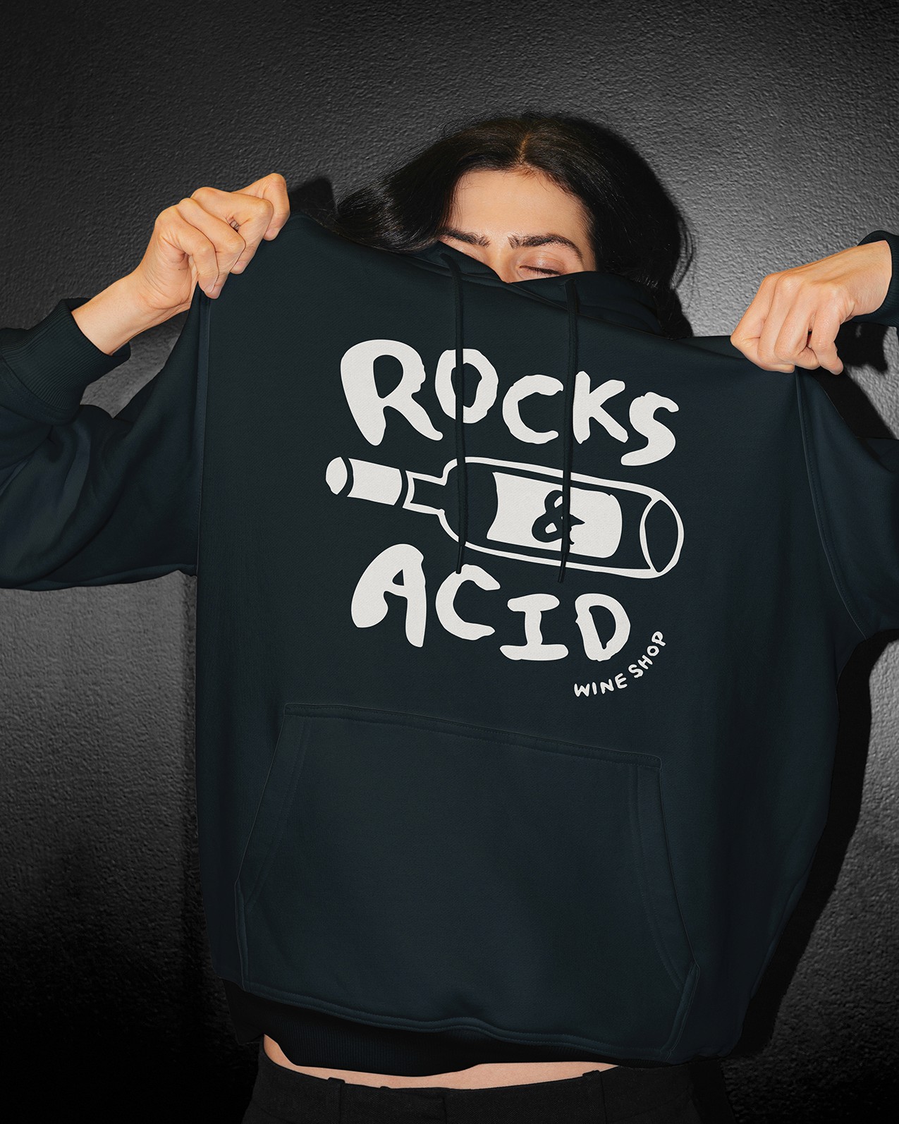 rocks&acid mechandise sweater design