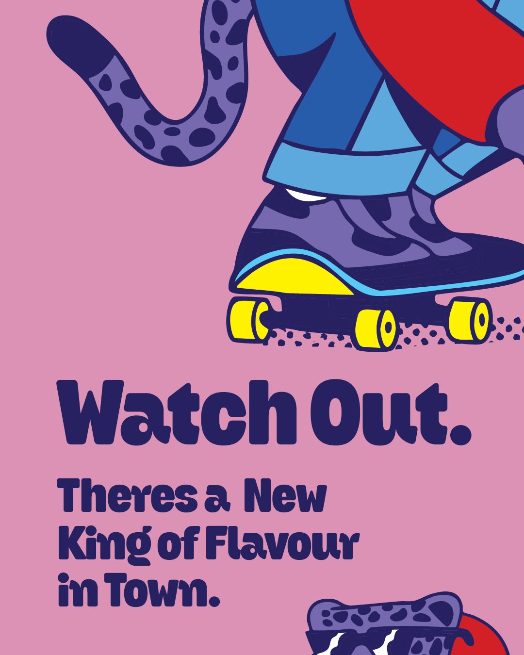 Vertical coffee can mockup with clean monochrome label design