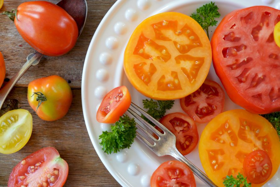 Verdura estiva: pomodori