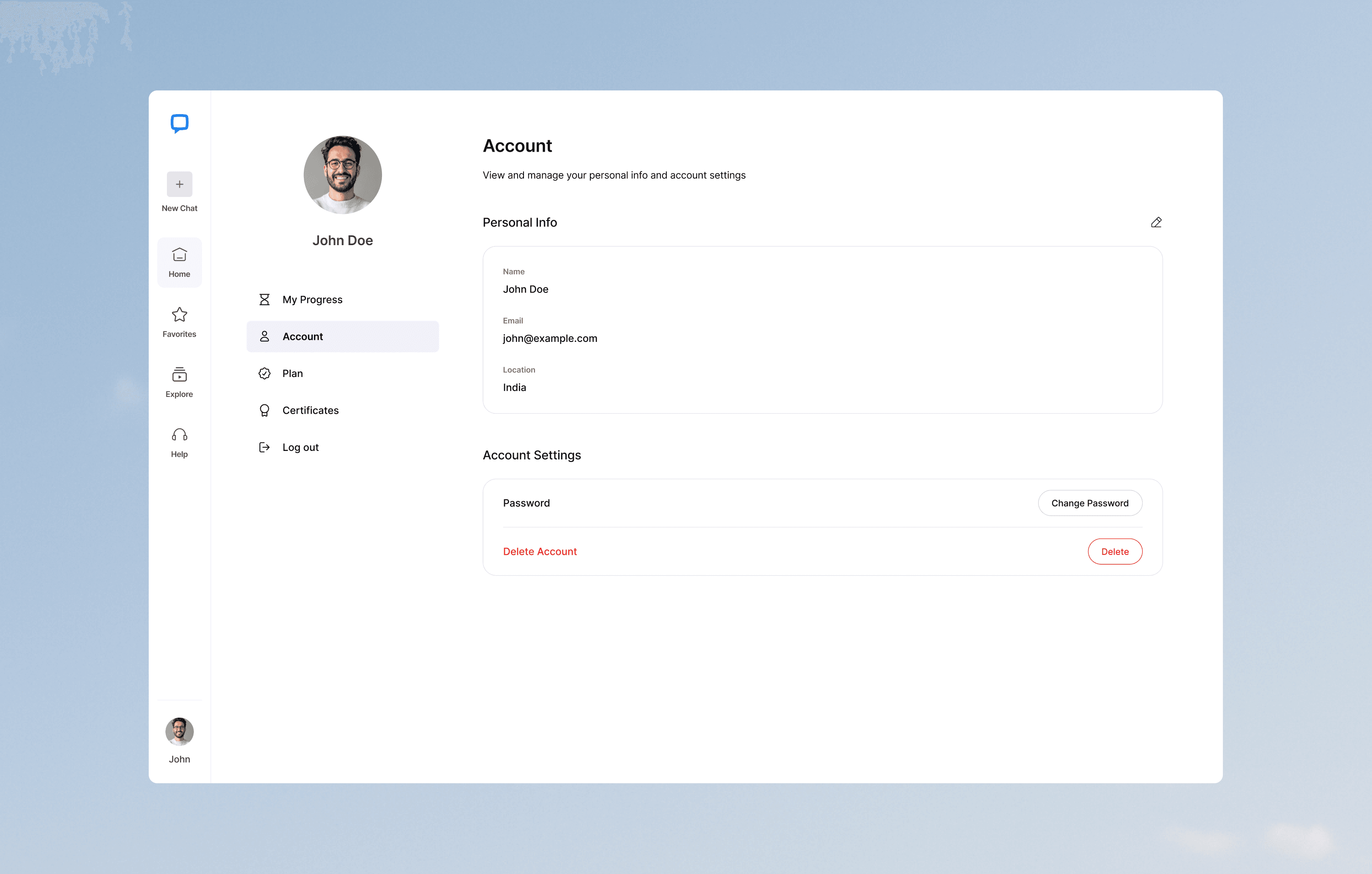 Modern home office setup with a monitor, ergonomic chair, keyboard, and indoor plants near a window with blinds.