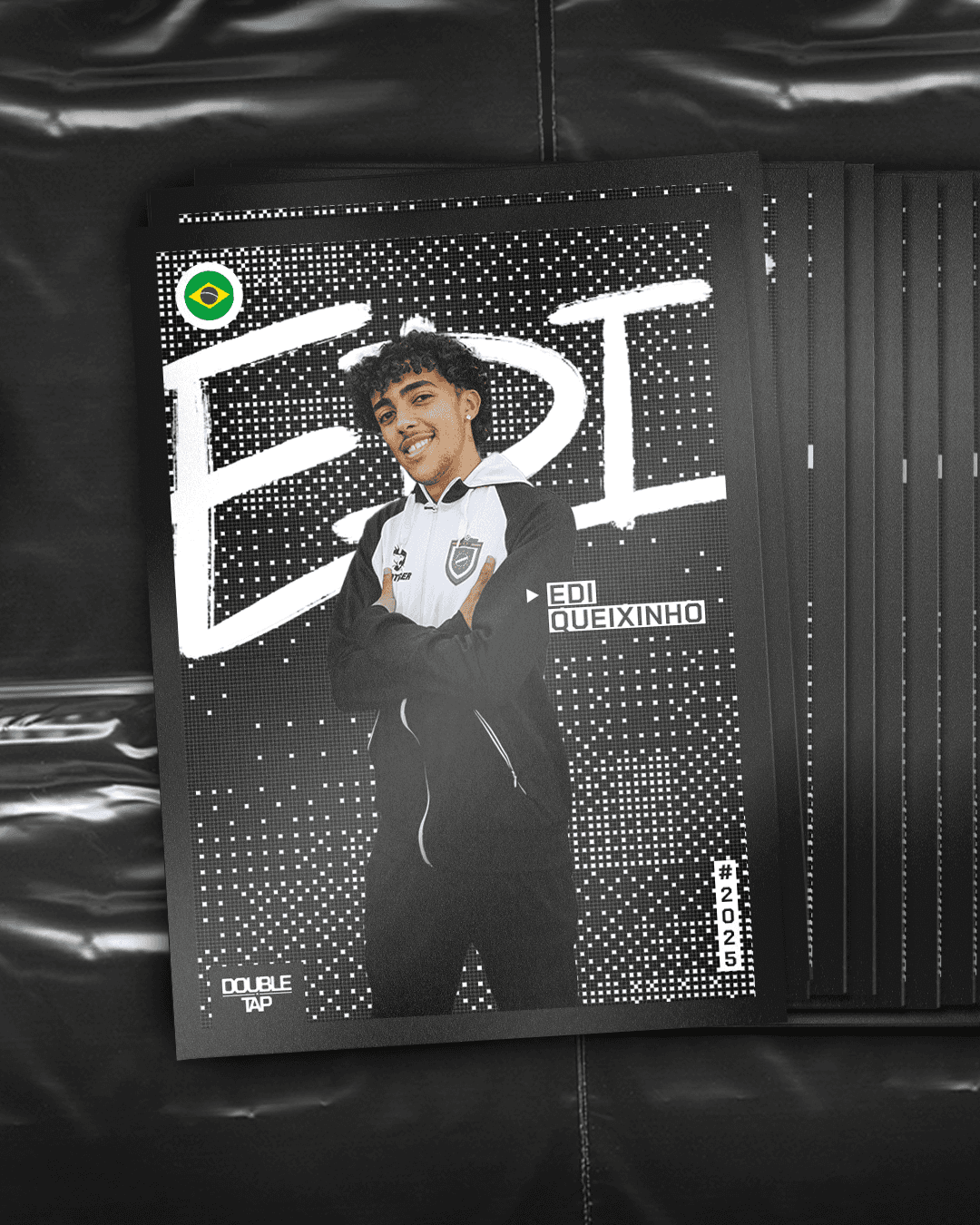 Edi Queixinho joins double tap football creator agency