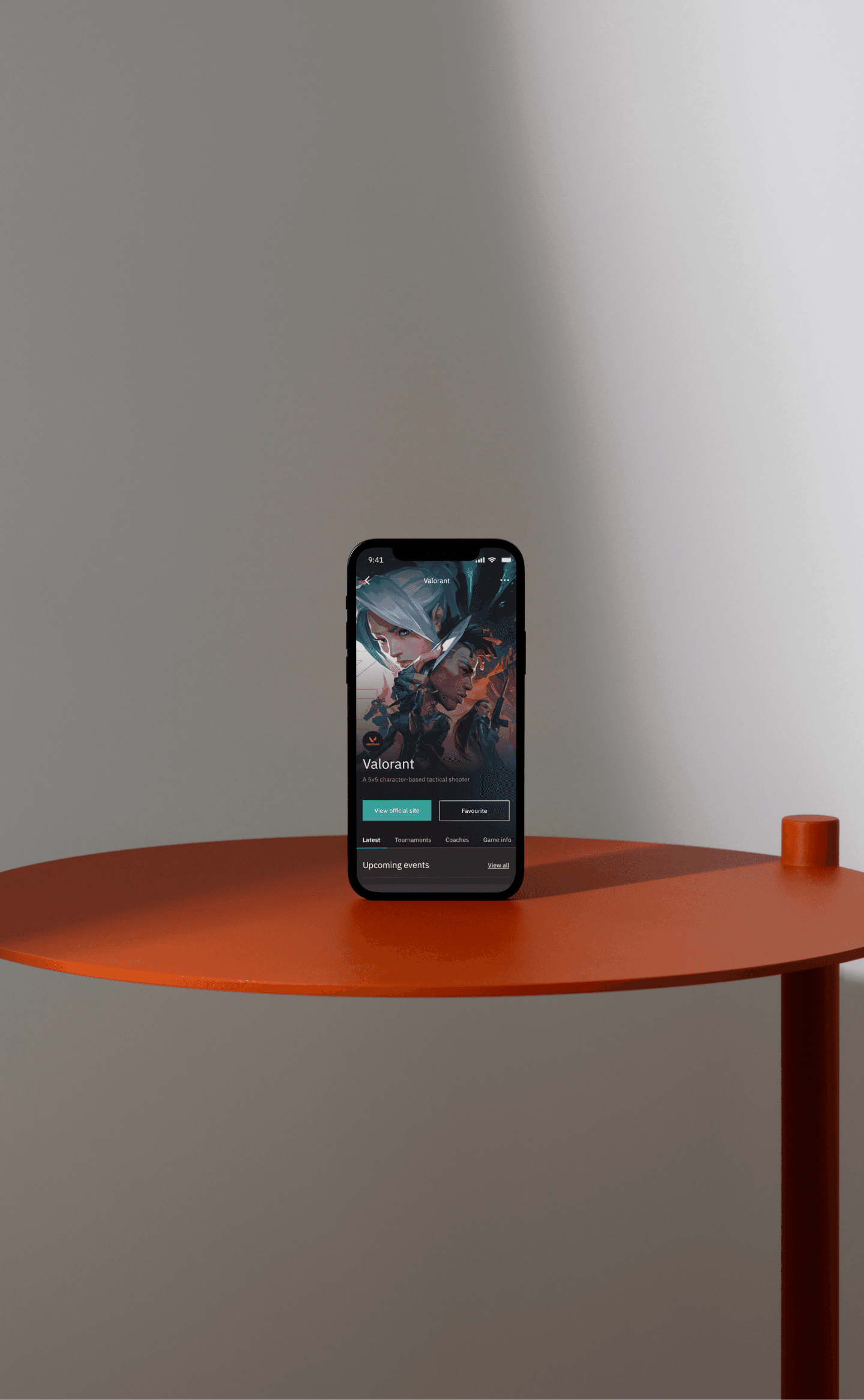Wild website design mock up