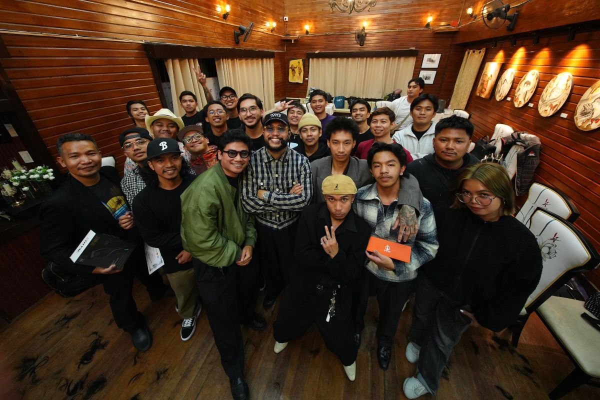 Gum Cruz barbering education in Baguio City