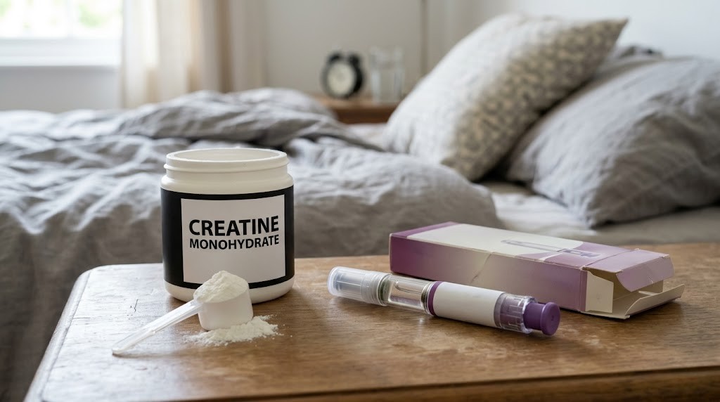 Creatine and tirzepatide