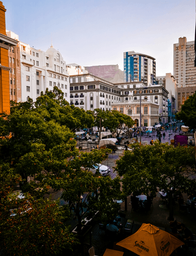 image of Cape Town with buildings