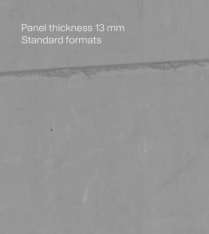 Concrete skin standard panel format