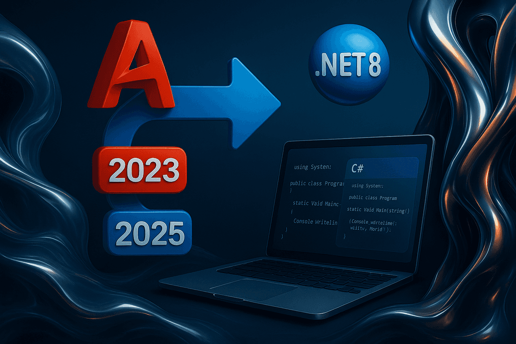 Migrating Your AutoCAD .NET Add-ins from 2023 to 2025 (.NET 8)