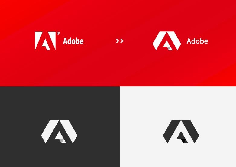 Adobe logo redesign