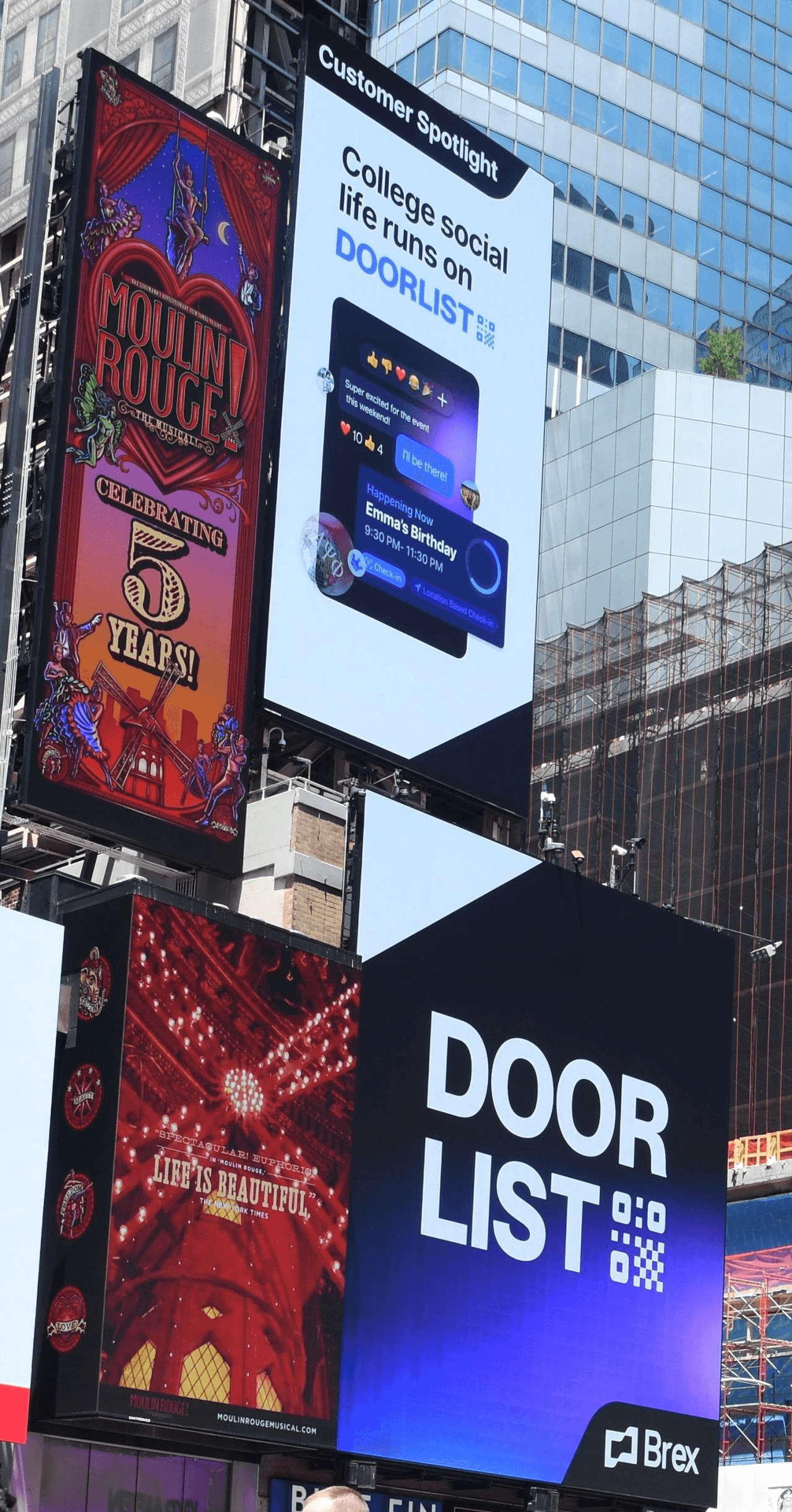 DoorList Billboard in Times Square