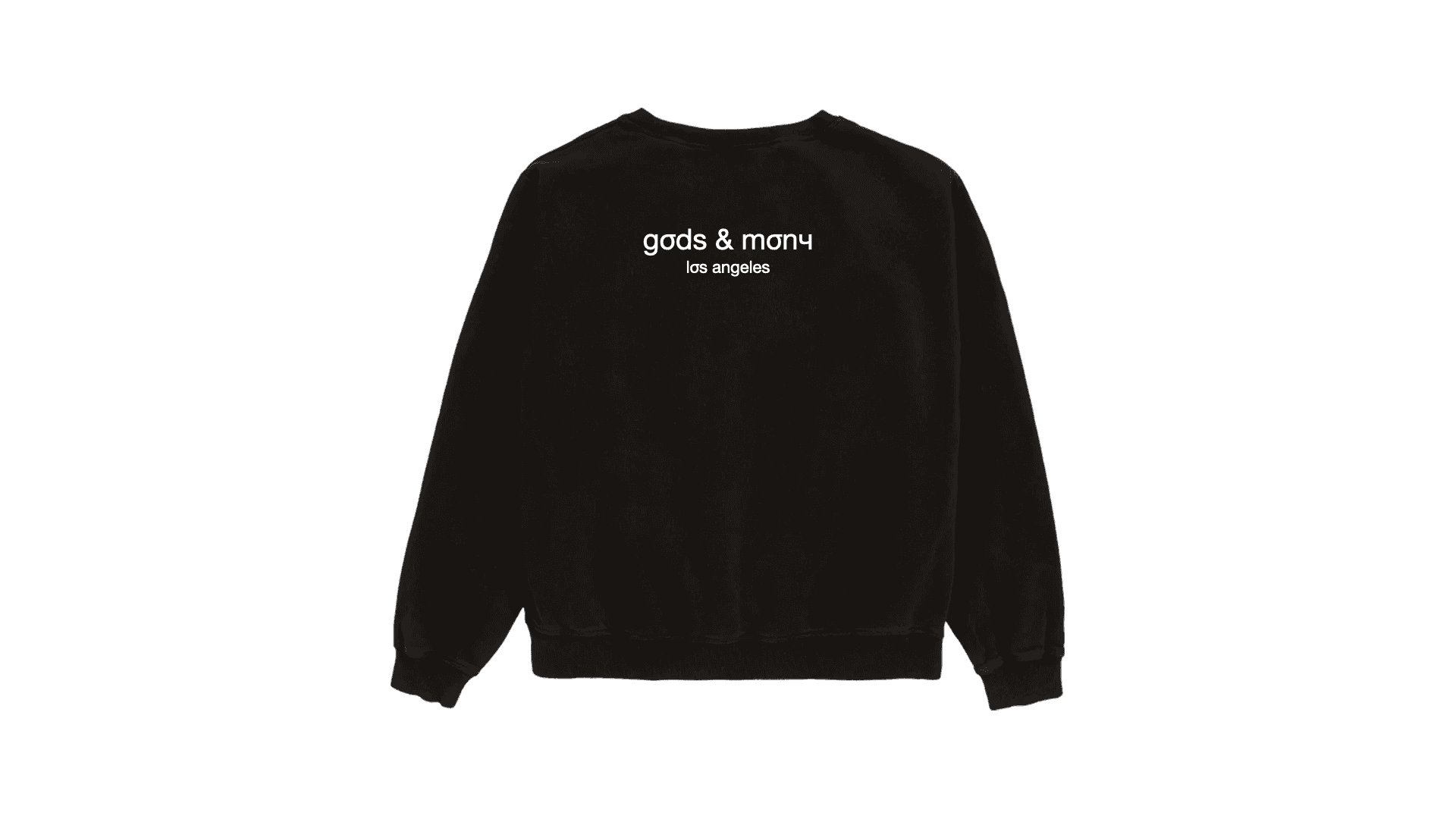 Men's designer crewneck premium sweatshirt by Gods and Mony LA