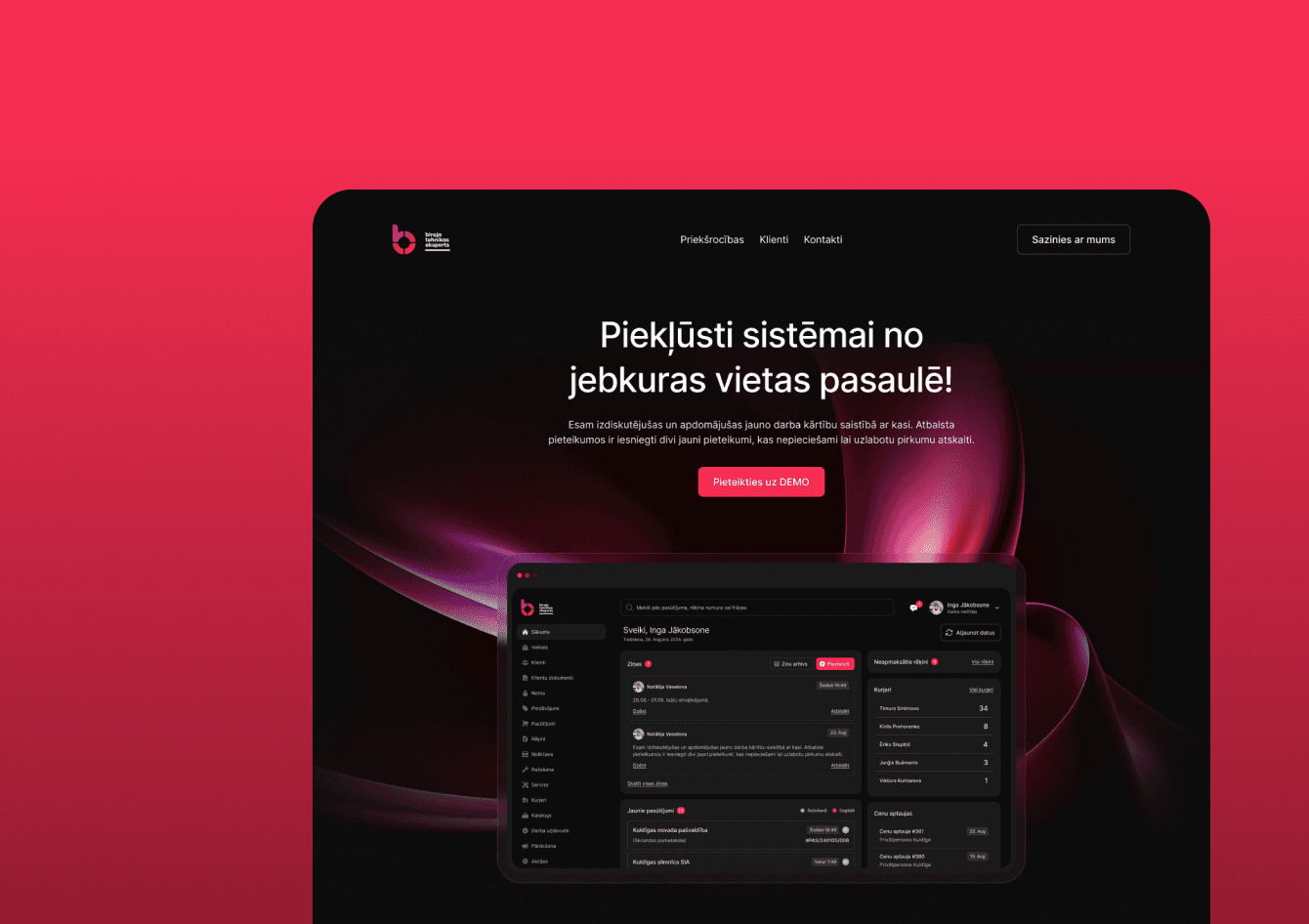 BTE UI/UX design - luut.design