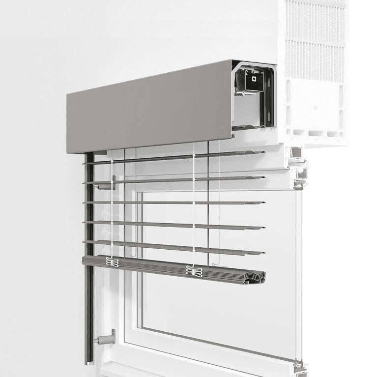 Roma Fassadenraffstore Schienengeführt