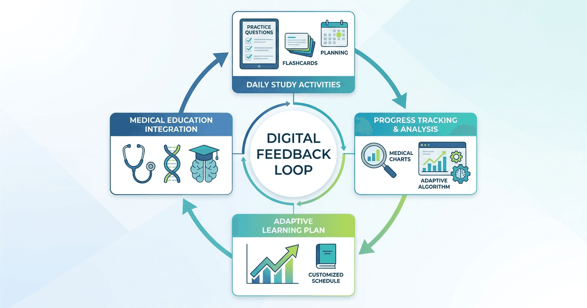Cover: Oncourse WIN: How a Daily Exam Readiness Score Turns Medical Exam Prep Into a Feedback Loop