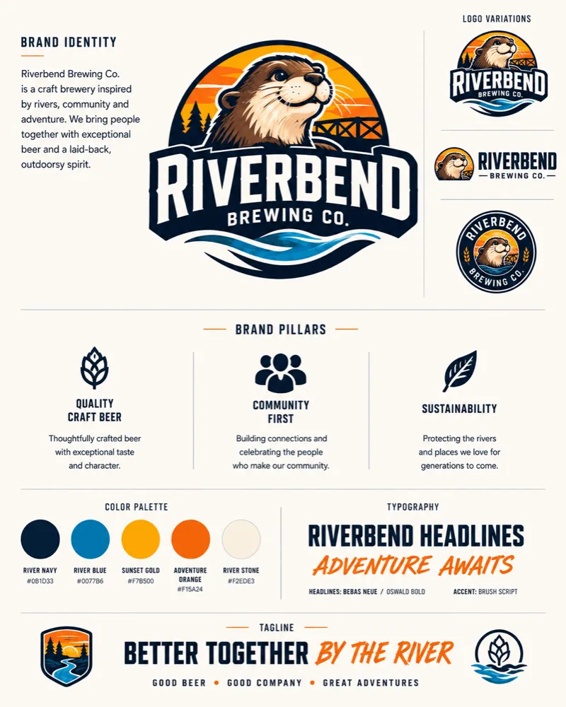 Riverbend Brewing CompanyDesign System