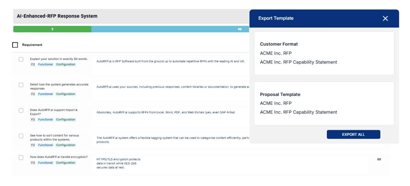 Export and Formatting Issues
