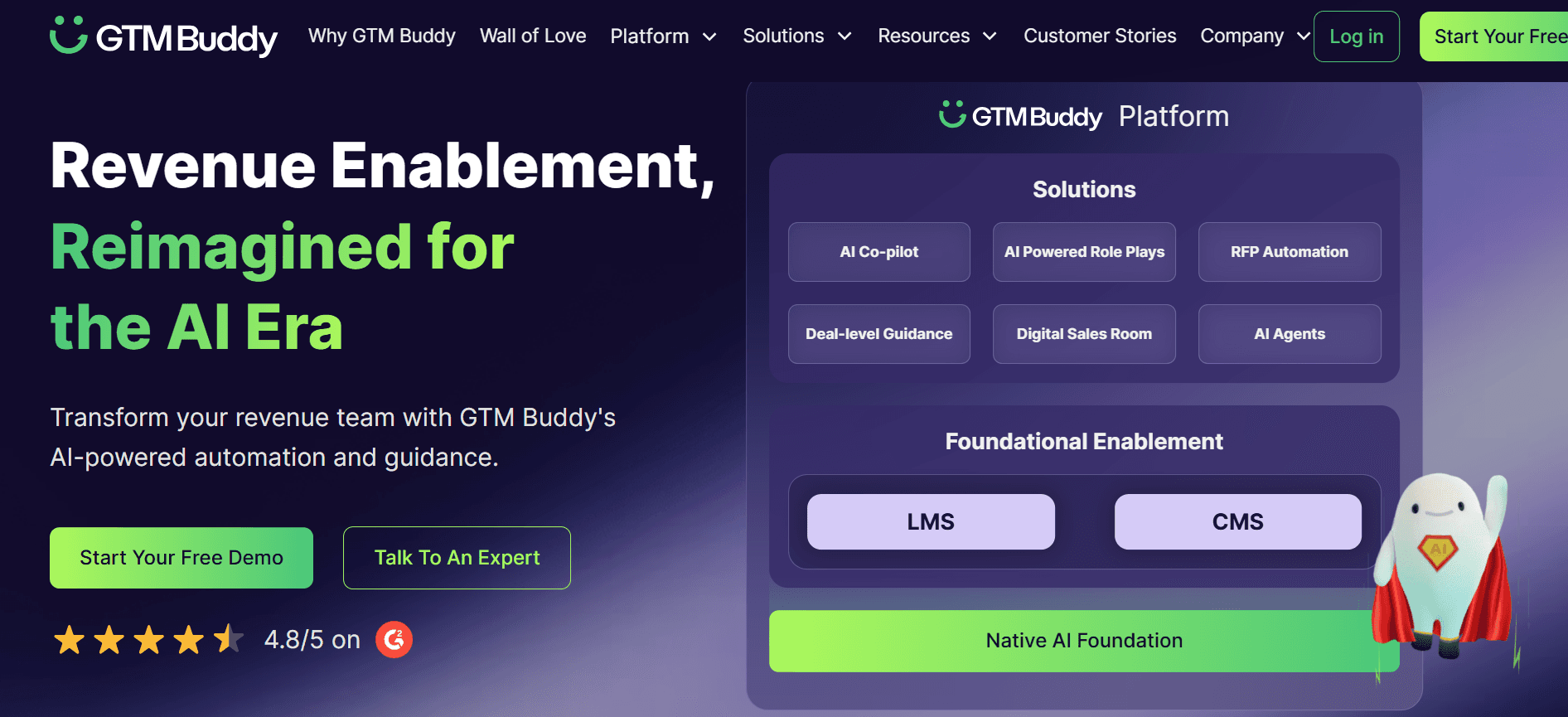 gtm buddy homepage