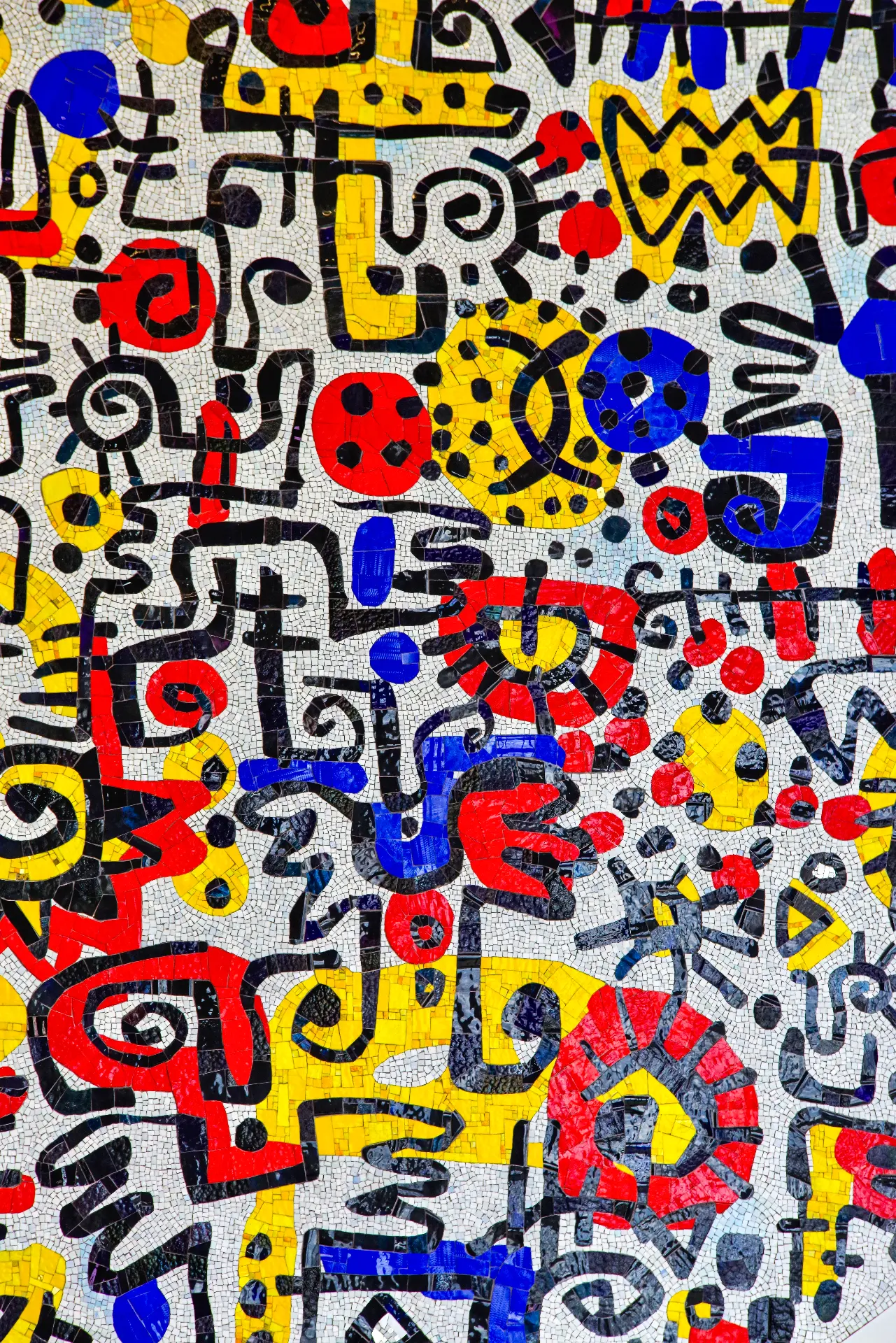 "Conversation" Bowie State University. 18 feet wide by 15 feet high. 