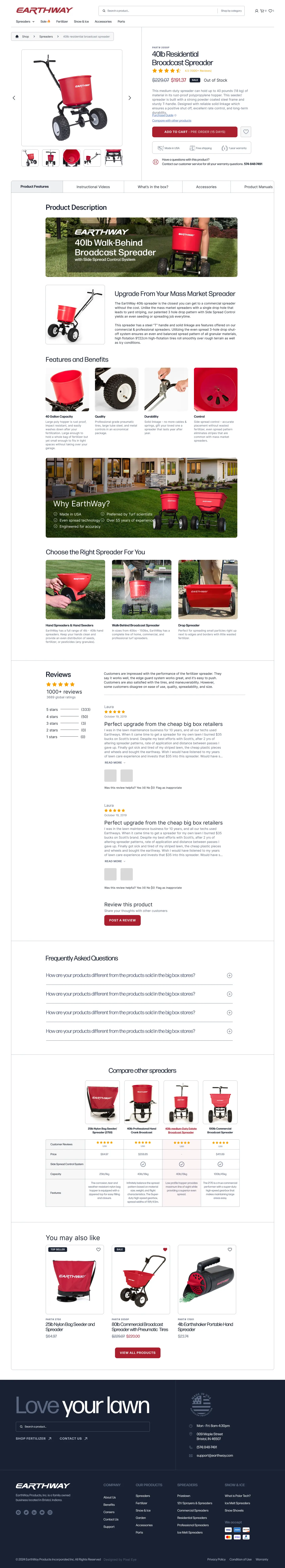 Website layout featuring various sections with text, images, and embedded links. Design includes a color scheme and branding elements.