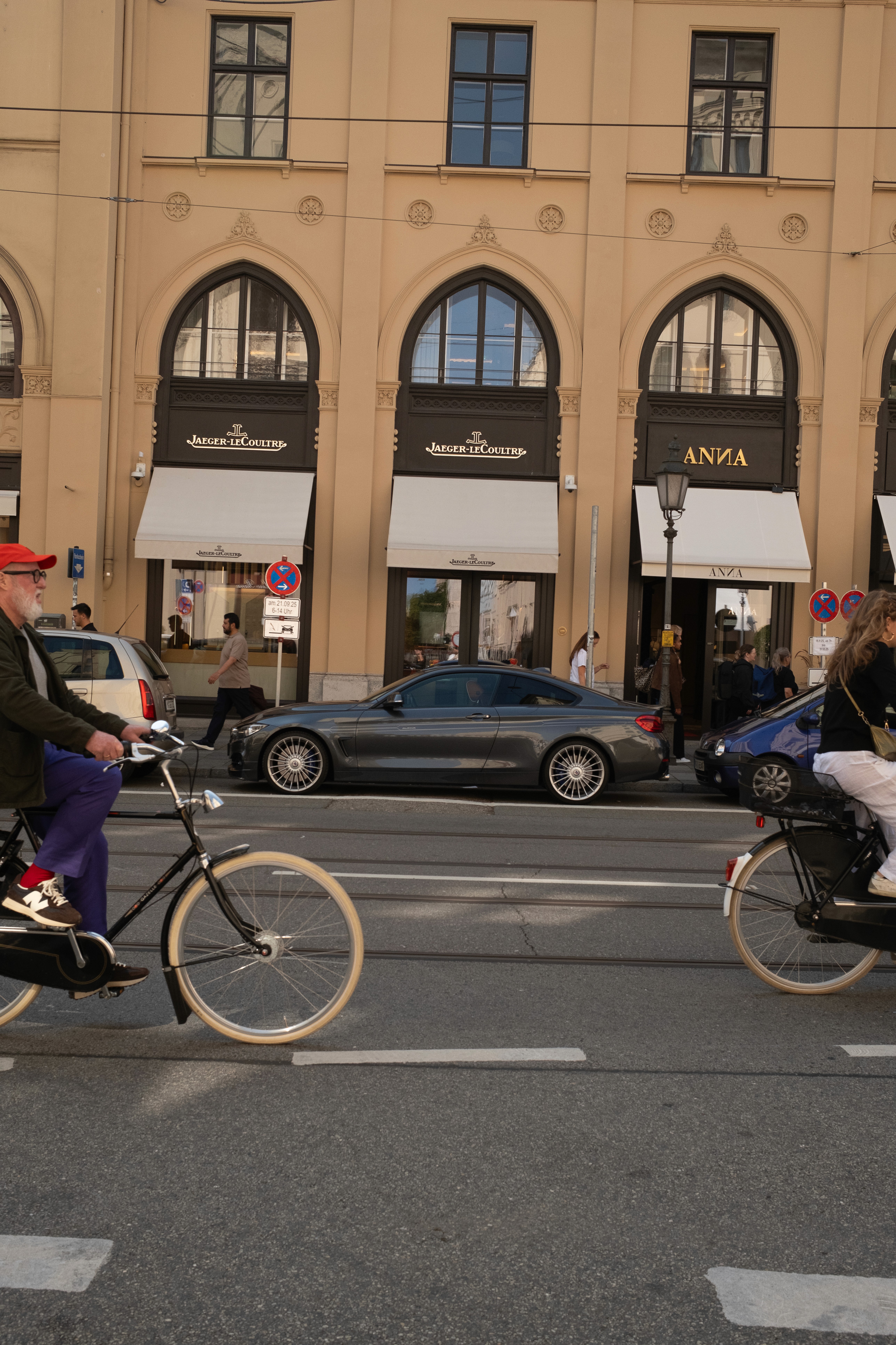a woman with flowers