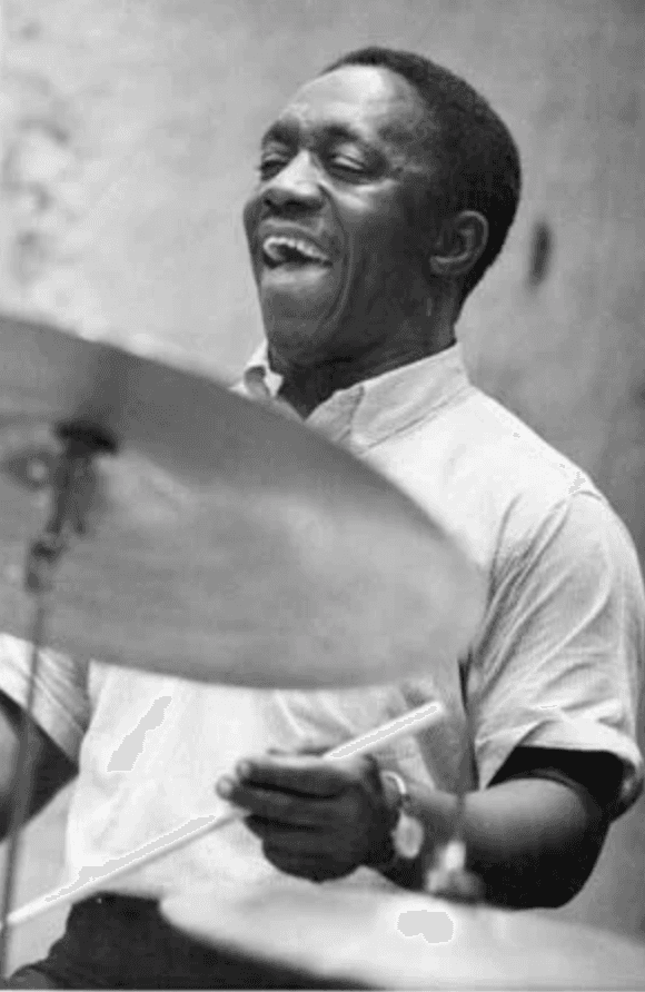 Jazz drummer and bandleader Arthur Blakey