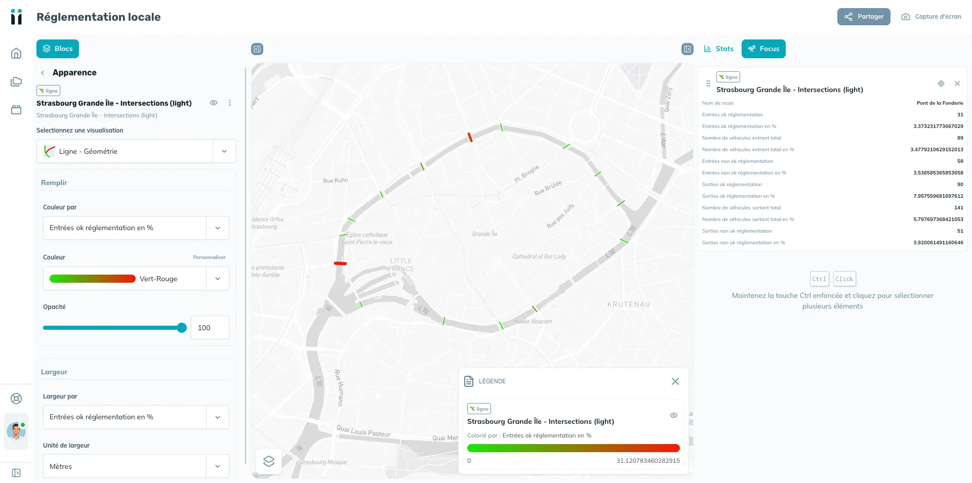 visualisation plateforme reglementation locale