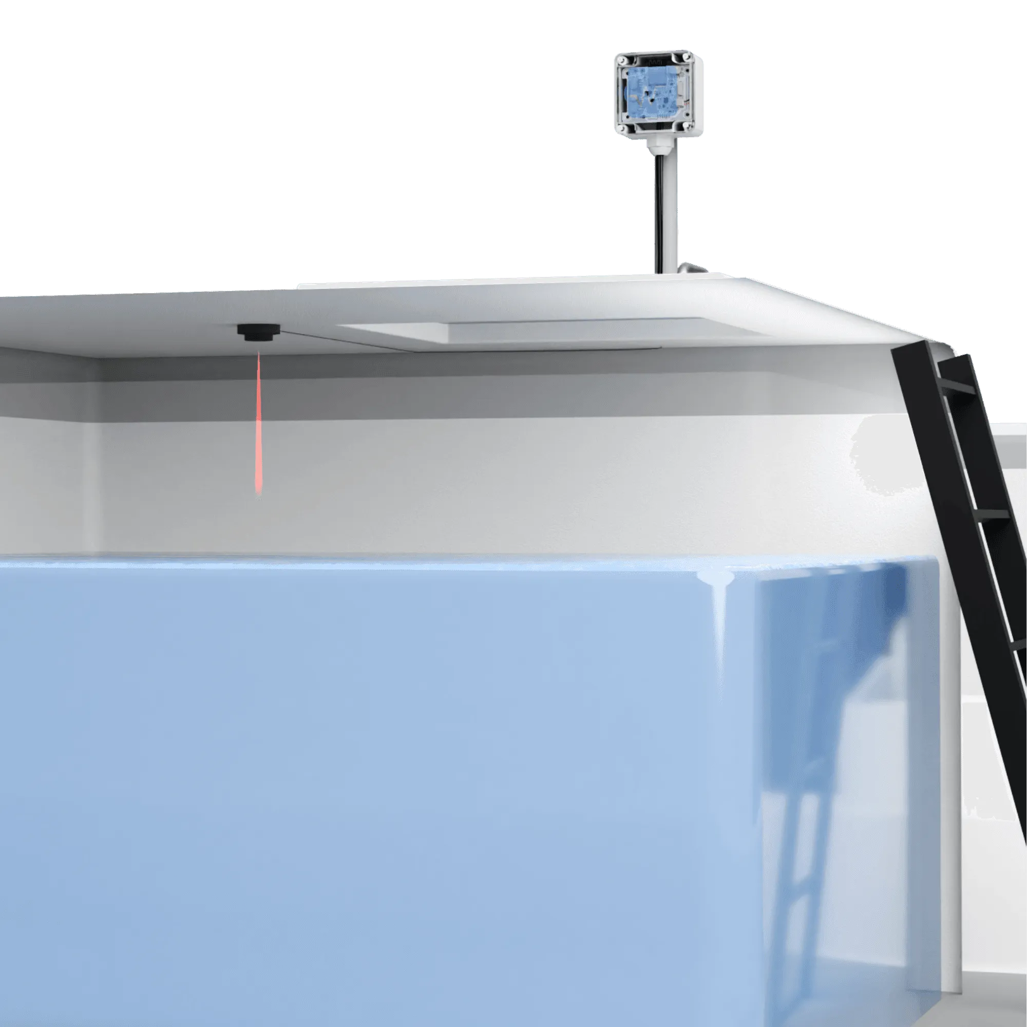 Waltr A - Ultrasonic Sensor Inside Tank