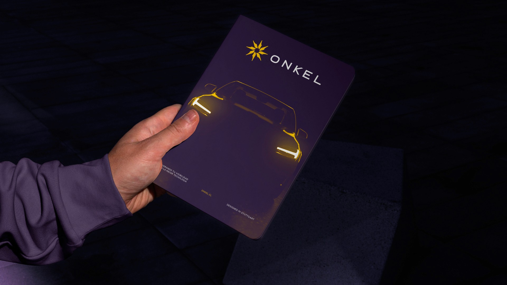 Proyecto de branding automotriz premium para Onkel – Lagom Studio, Chile y Latam.