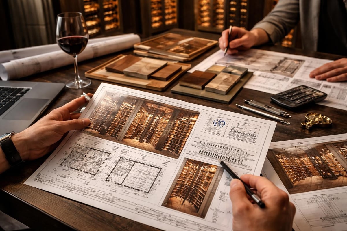 Custom wine storage design philosophy