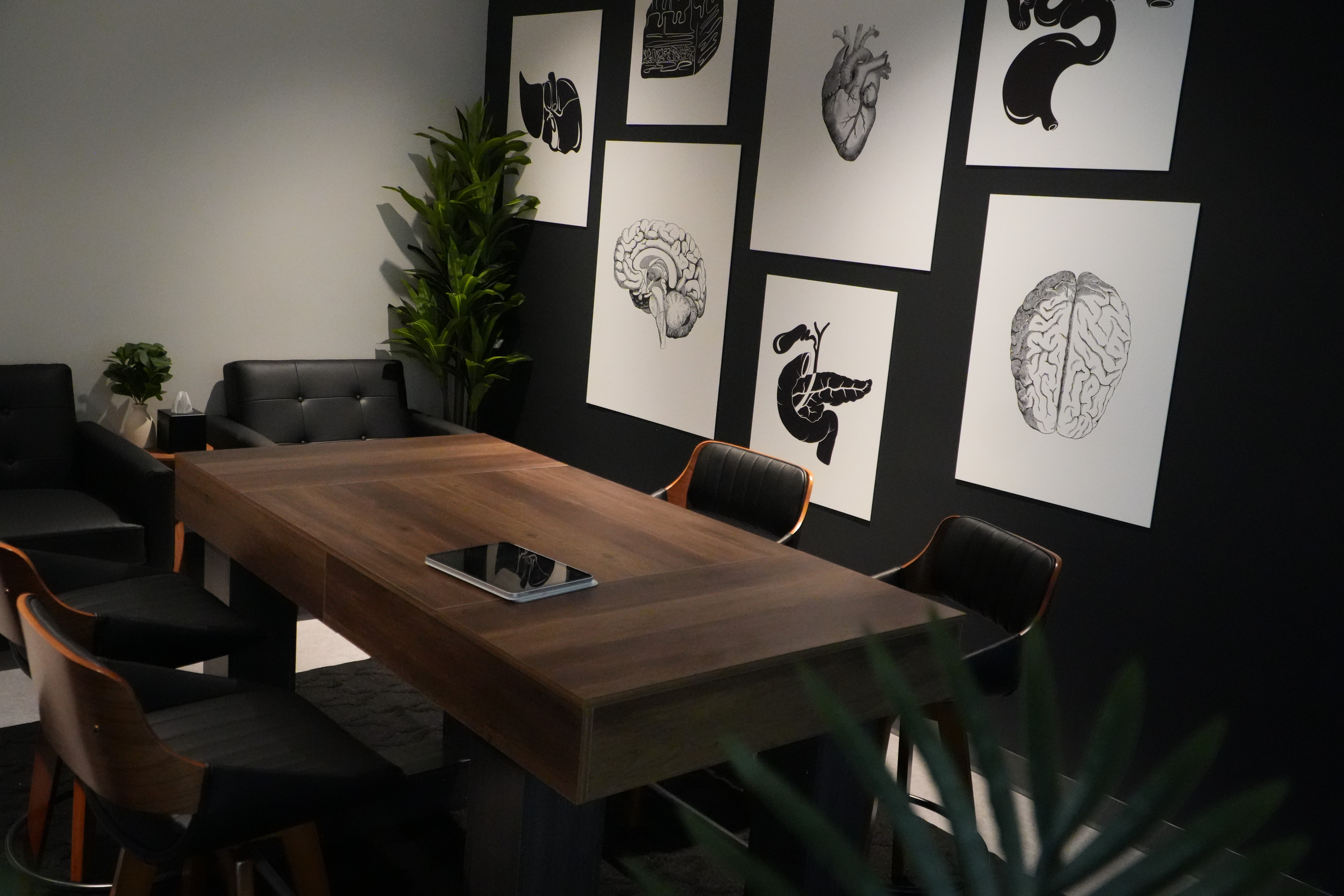 a person holding a tablet