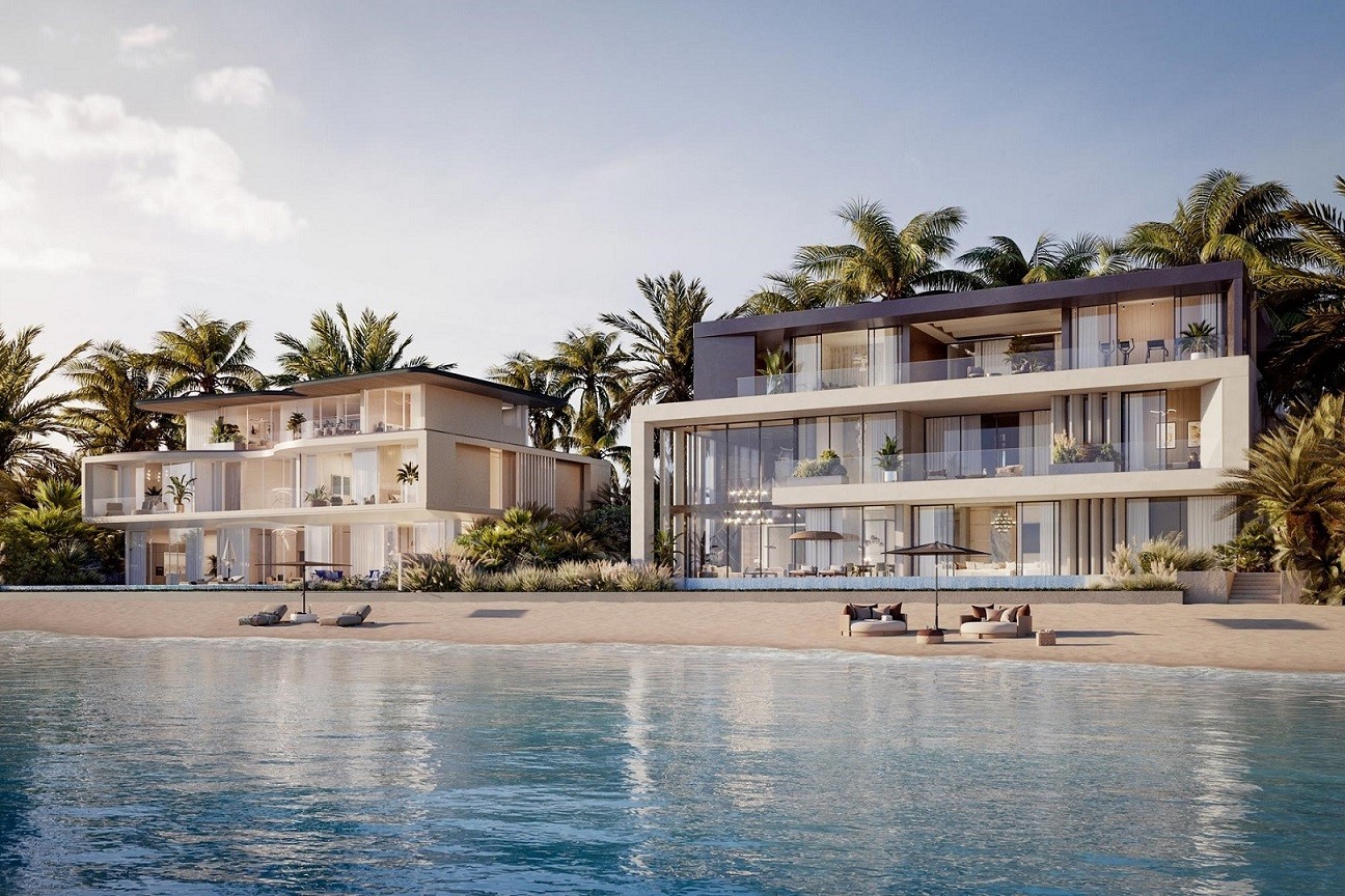 Luxury beachfront villa in the UAE