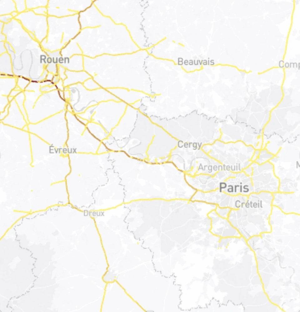 mobilité - flux vehicules