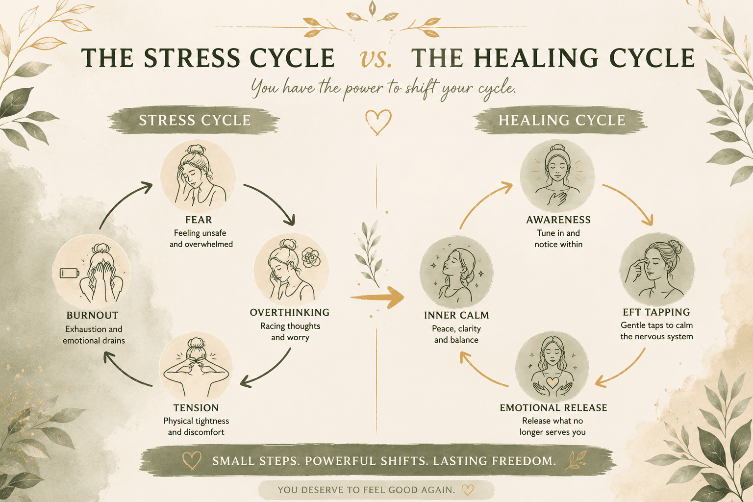 stress cycle vs healing cycle