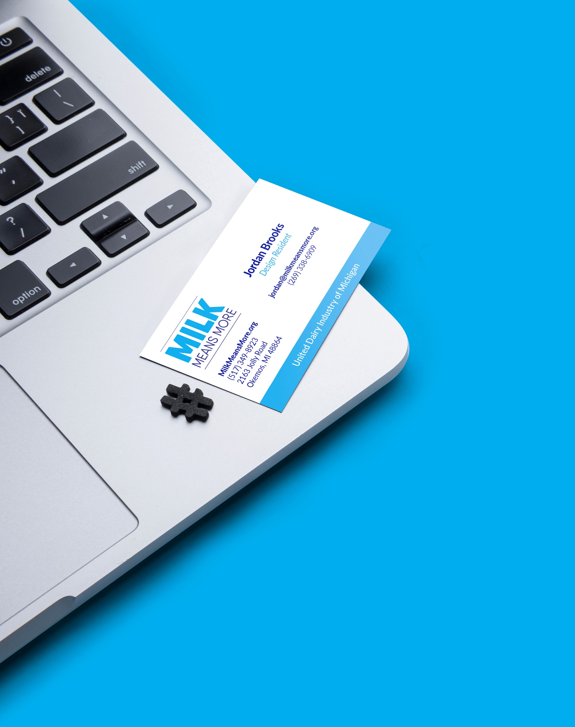 Mockup of business card