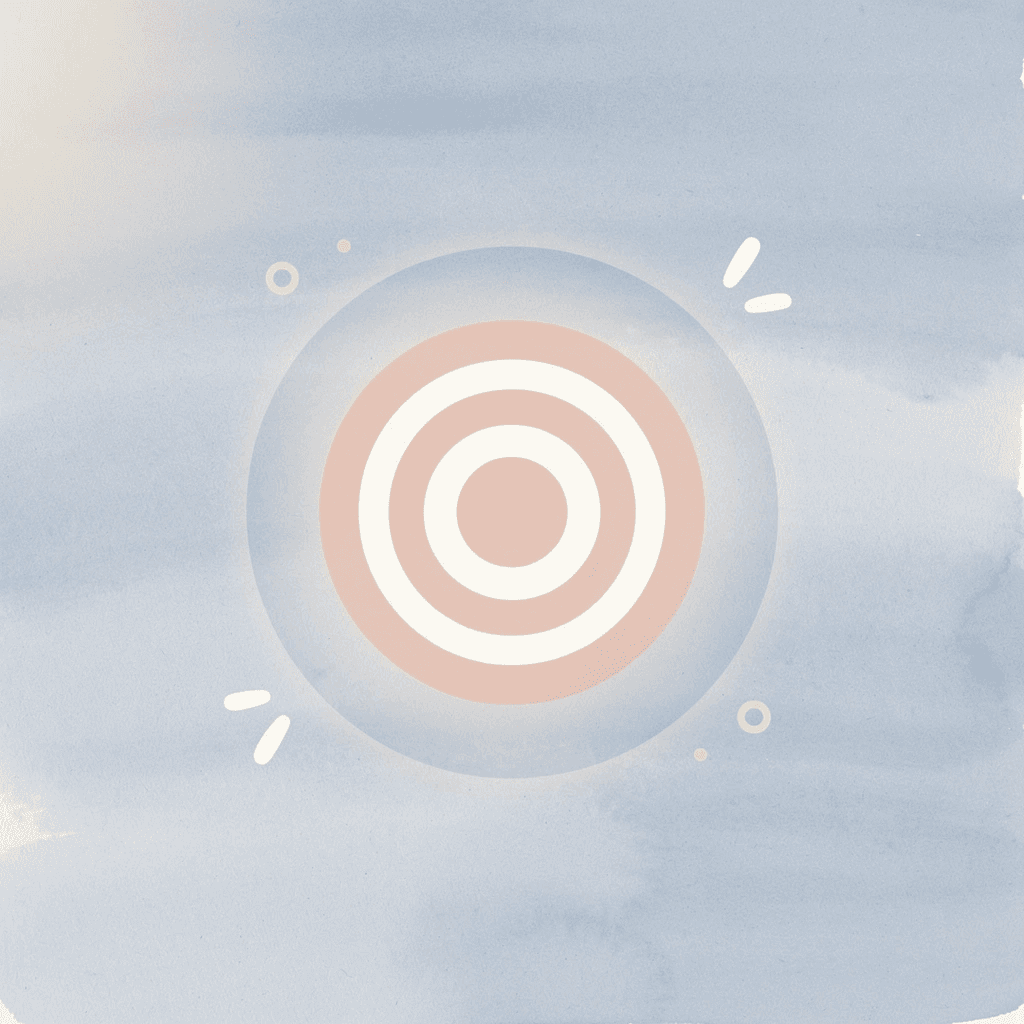 Target icon representing precision in scalping strategy selection
