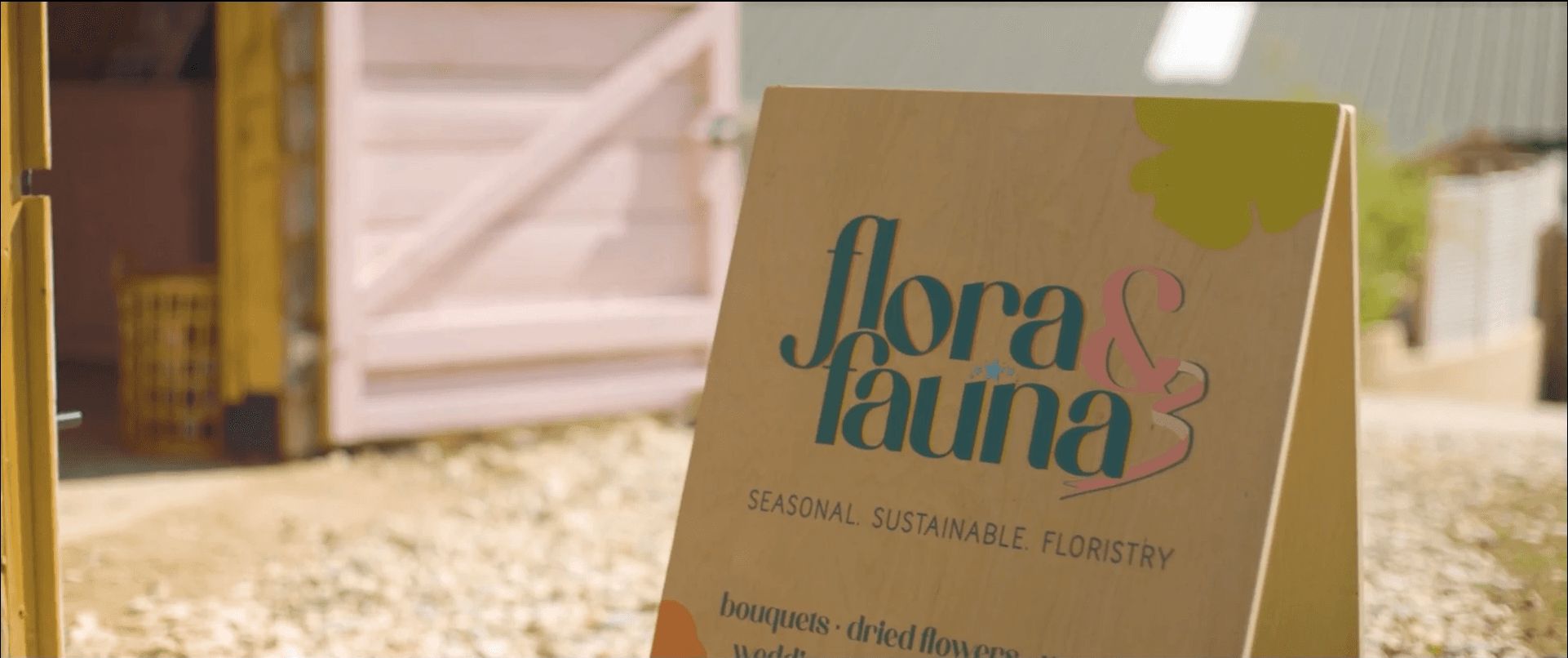 Flora & Fauna sign