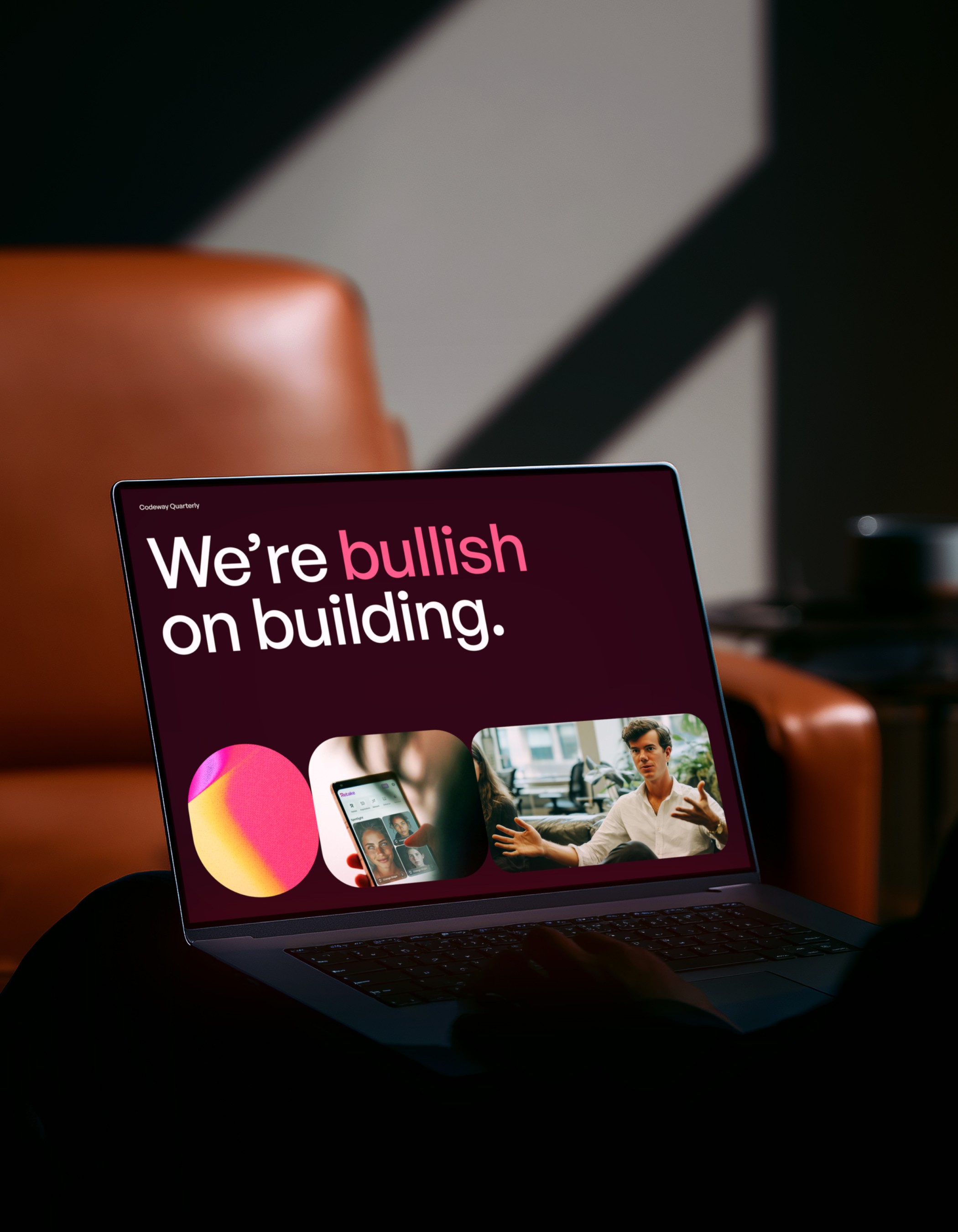 brand identity for tech companies, digital brand agency SaaS branding agency, brand design for startups/ Social media templates and campaign assets designed by Sprint Dept for Codeway’s brand launch. Sprint Dept’s 10-day creative sprint includes ready-to-deploy social assets, ensuring Series A SaaS companies can launch their new brand identity immediately. primary studio building vc vertival category building branding for mobile apps turkey barcelono talent hiring