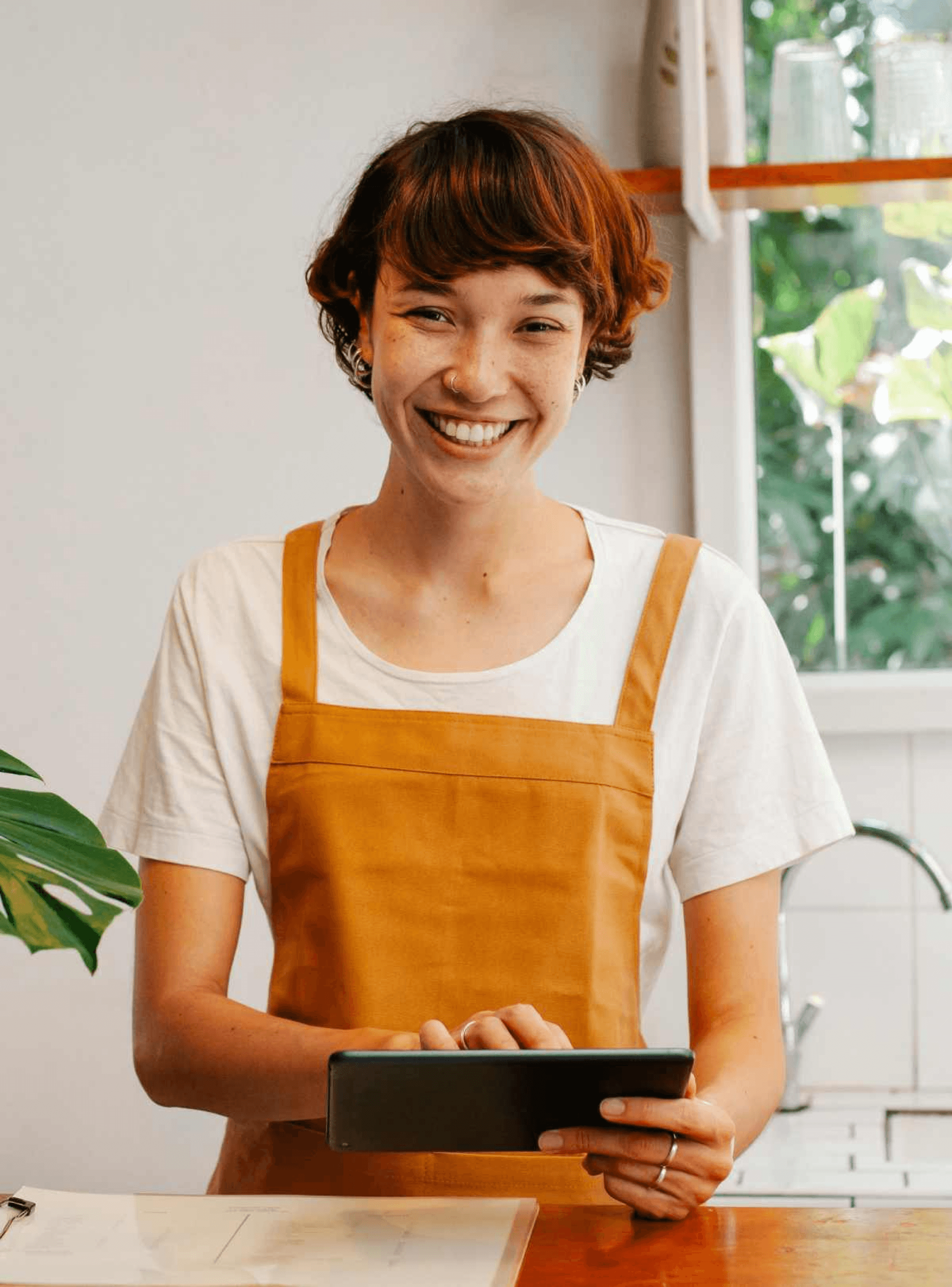 Girl Using Ipad