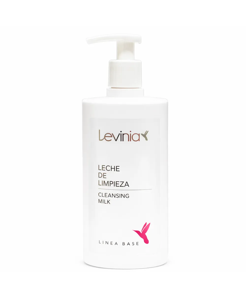 Leche de limpieza facial Levinia Dermik para rutina diaria de cuidado facial