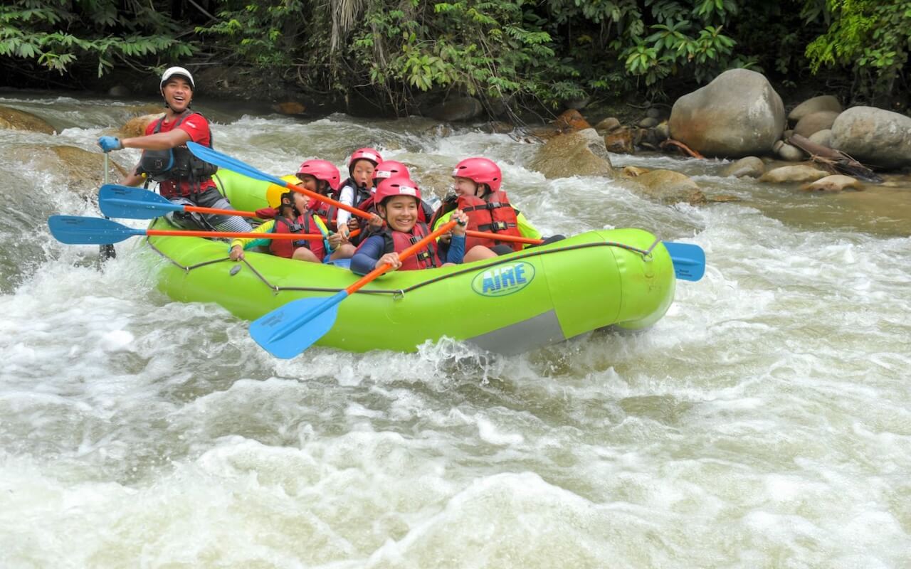 UWC Students Rafting | CSI Education and Academic Coaching