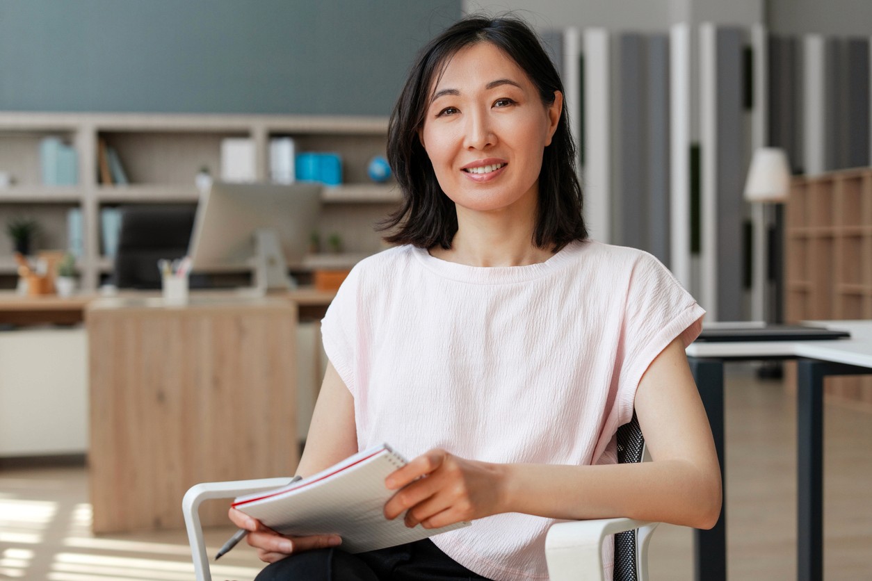 professional, confident woman