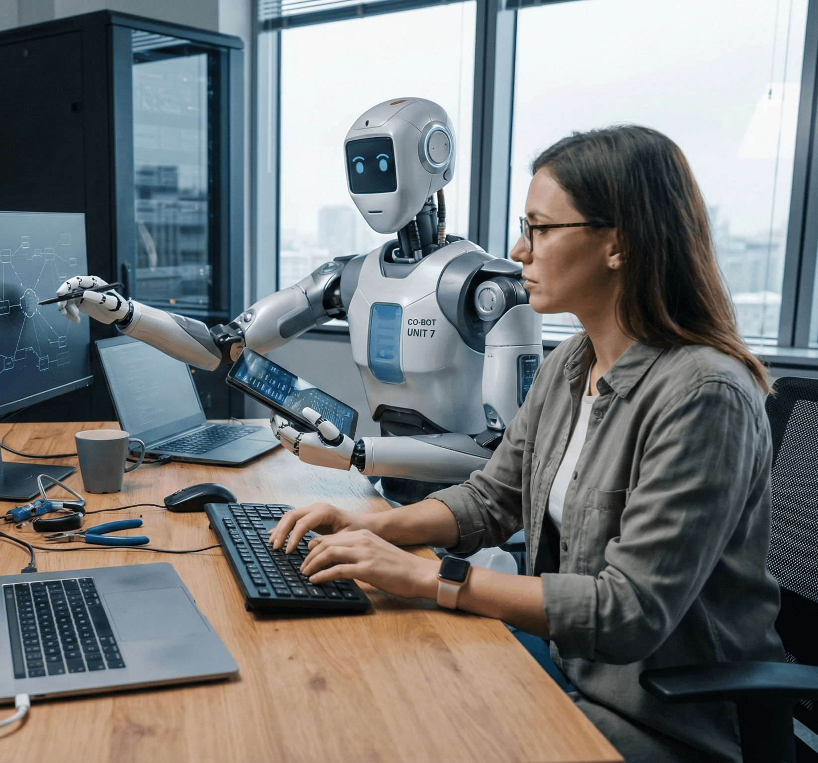 woman sitting while holding cup
