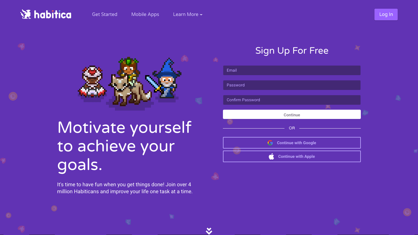 Habitica app
