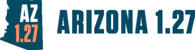 Arizona 1.27 logo with stylized state outline.