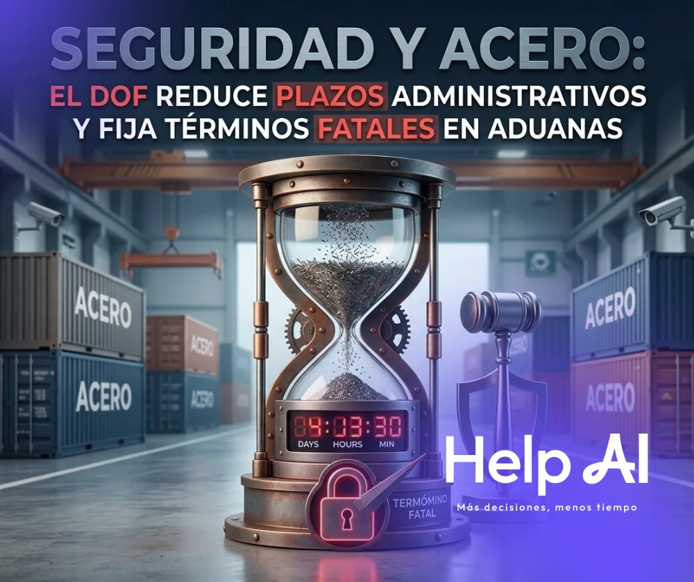 Seguridad privada acero, plazos DOF 2026