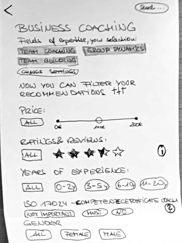 Screen LoFi Paper Prototype