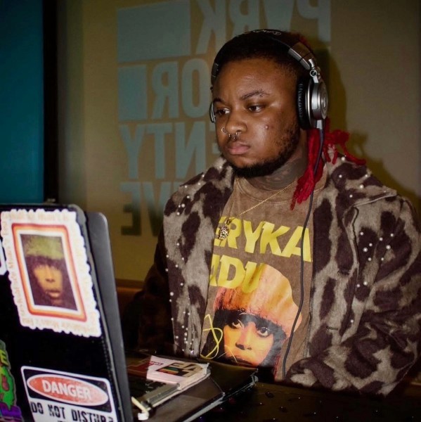 DJ playing in a club